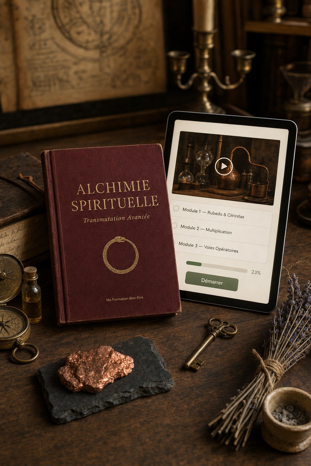 Devenez un Alchimiste Spirituel Confirmé Capable de Diriger des Rituels de Transmutation Collective avec Maîtrise