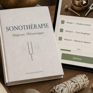 Formation en sonothérapie utilisant les diapasons thérapeutiques pour rééquilibrer les énergies. - Niveau Débutant