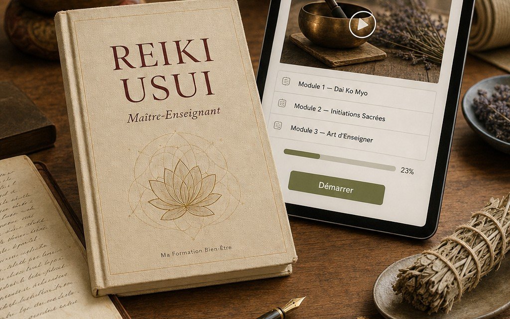Formation en Reiki Usui, niveau de maîtrise des techniques énergétiques. - Niveau Expert