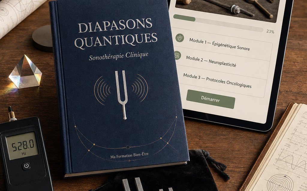 Formation en sonothérapie utilisant les diapasons thérapeutiques pour rééquilibrer les énergies. - Niveau Expert