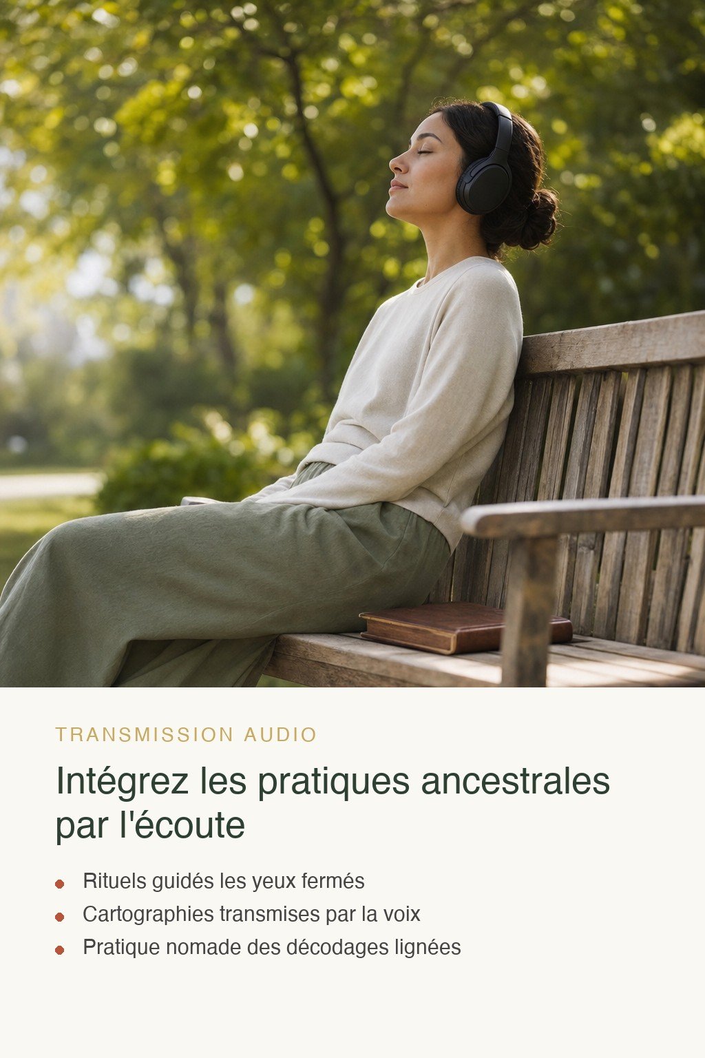Format audio inclus · Devenez un Praticien en Guérison des Lignées Maternelles Capable de Libérer les Schémas sur Sept Générations
