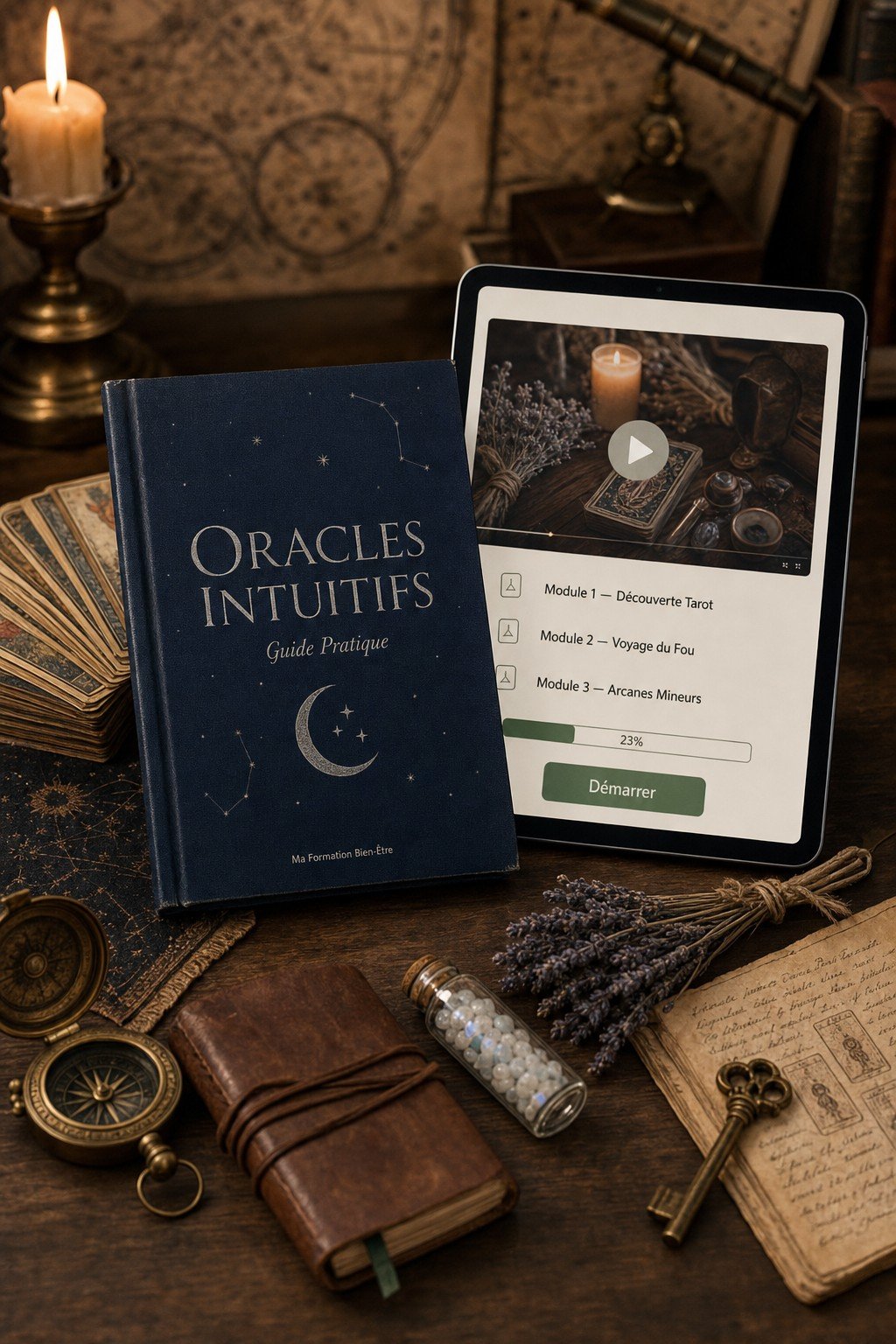 Découvrez la Lecture Intuitive des Oracles et Réalisez Vos Premiers Tirages avec Confiance