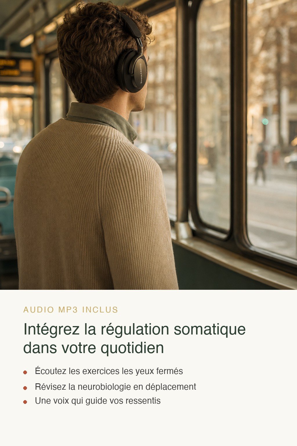 Format audio inclus · Découvrez le Somatic Experiencing et Faites Vos Premiers Pas vers la Libération des Traumatismes par le Corps