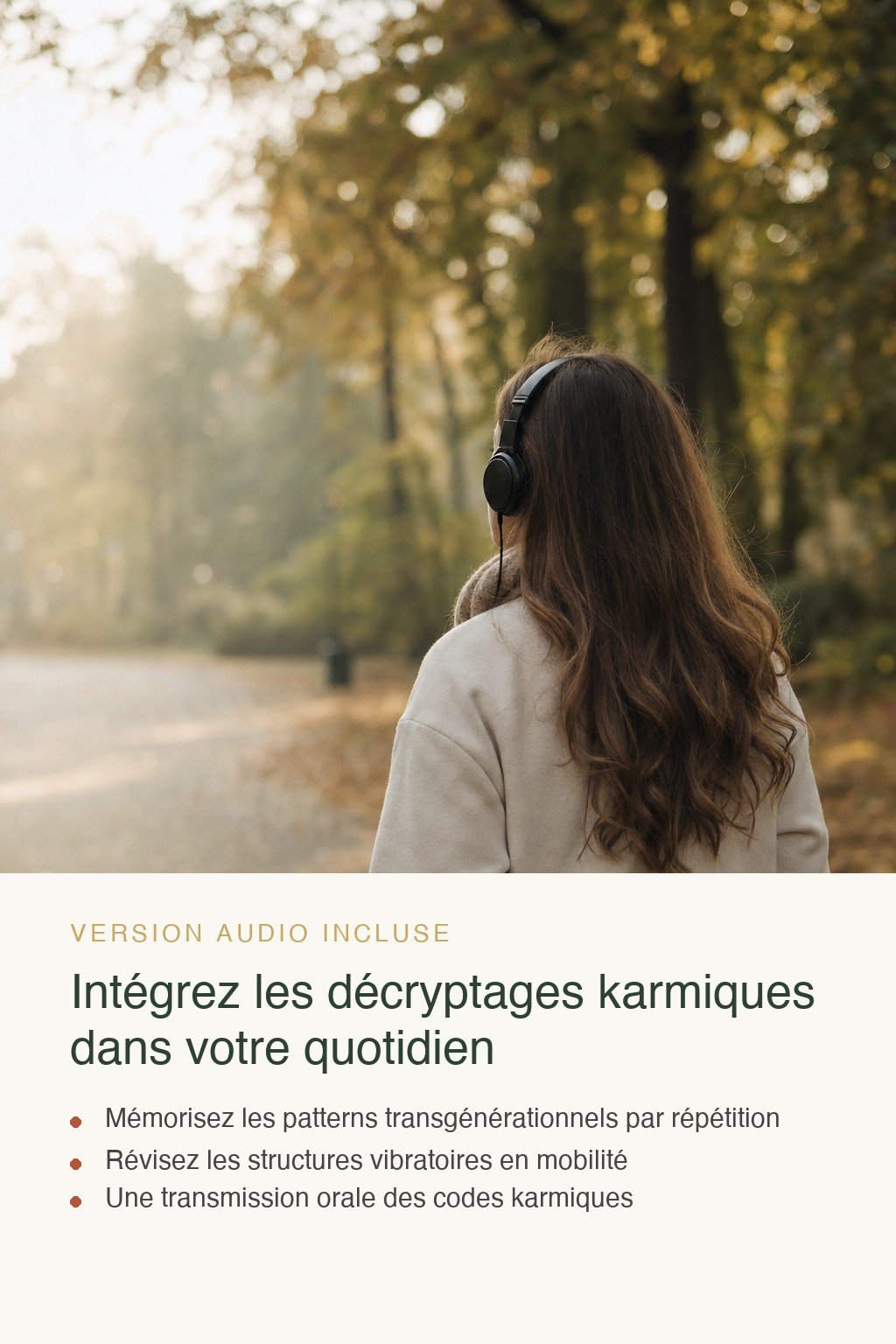 Format audio inclus · Devenez un Numérologue Karmique Confirmé Capable de Décoder les Cycles Transgénérationnels avec Précision