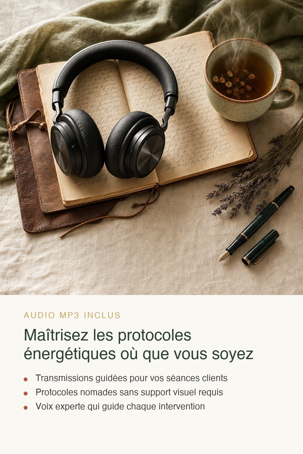 Format audio inclus · Devenez un Praticien Énergétique Confirmé Capable de Transmuter les Entités Parasitaires avec Précision