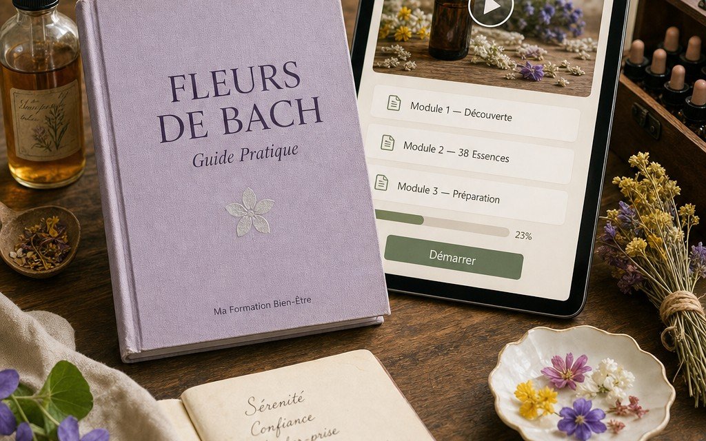 Formation Conseiller en Fleurs de Bach - Niveau Débutant