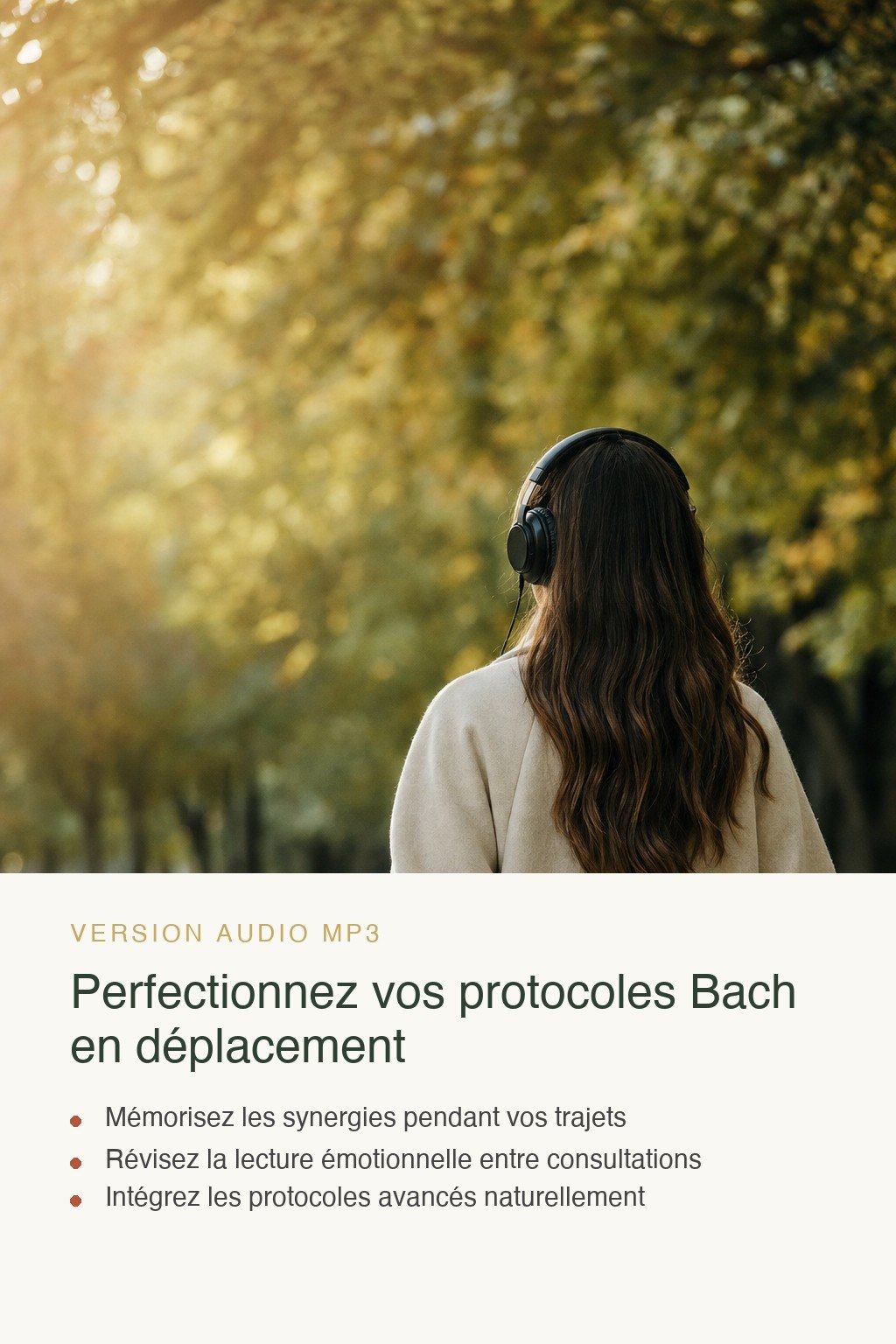 Format audio inclus · Devenez un Conseiller en Fleurs de Bach Confirmé Capable de Créer des Synergies Thérapeutiques Personnalisées avec Expertise