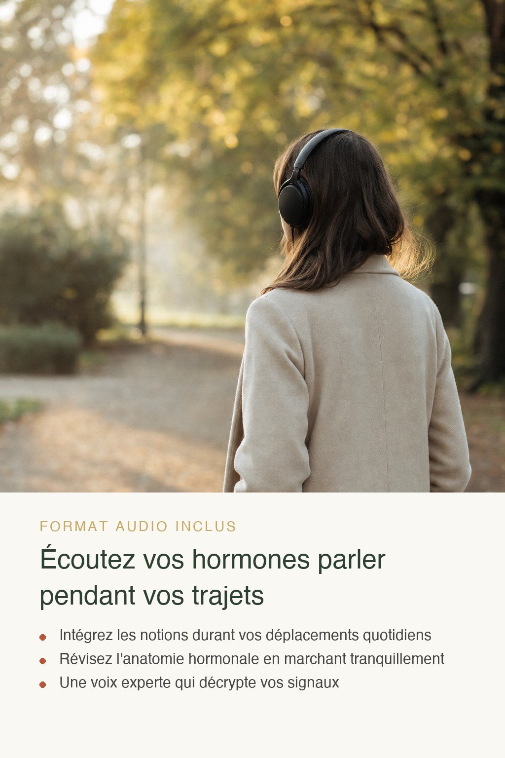 Format audio inclus · Découvrez le Langage Secret de Vos Hormones et Reprenez le Contrôle de Votre Énergie et Bien-Être