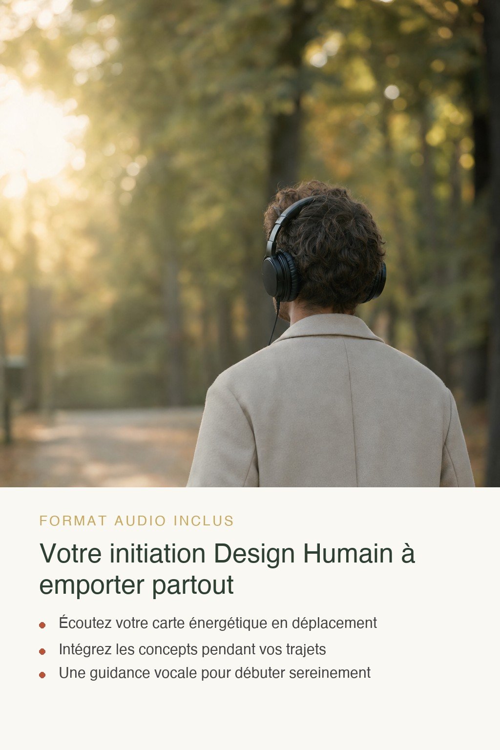 Format audio inclus · Découvrez le Design Humain et Prenez Vos Premières Décisions Alignées avec Votre Énergie Unique