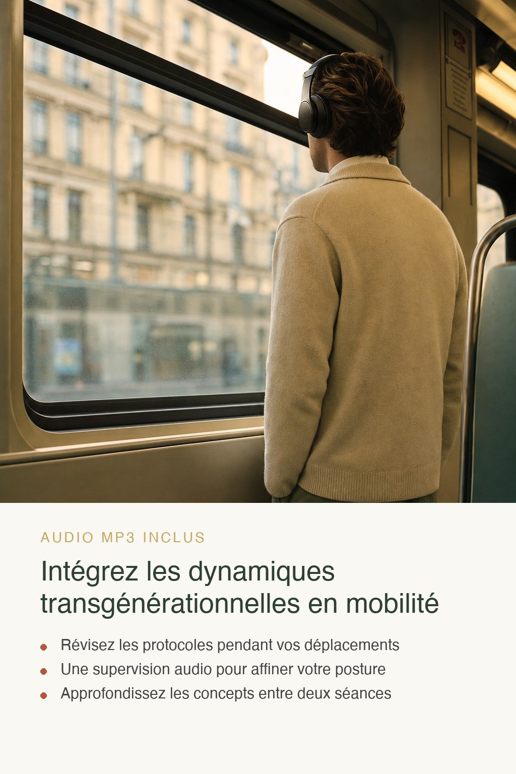 Format audio inclus · Devenez un Constellateur Systémique Confirmé Capable de Libérer les Traumatismes Transgénérationnels avec Expertise