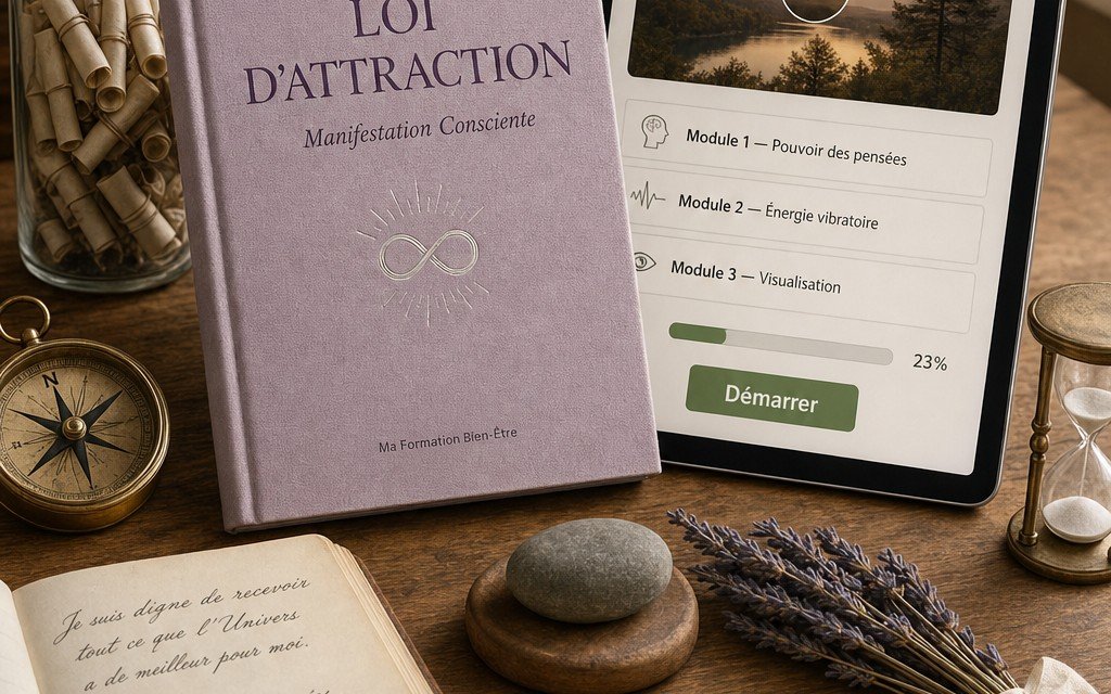 Formation sur les techniques de manifestation et loi d’attraction. - Niveau Débutant