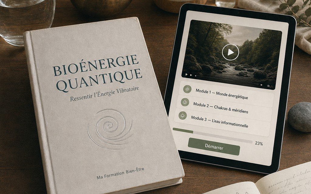 Initiation à la bioénergie quantique et aux soins vibratoires. - Niveau Débutant
