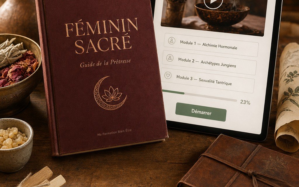 Programme sur la reconnexion à la féminité sacrée et intuitive. - Niveau Avancé