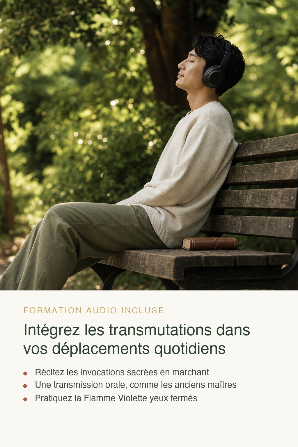 Format audio inclus · Devenez un Praticien Flamme Violette Confirmé Capable d'Initier des Groupes et de Transmuter les Blocages Karmiques Ancestraux
