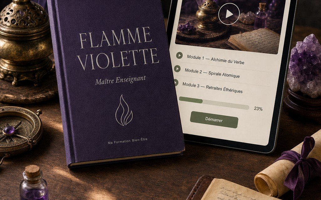 Devenez Maitre Enseignant Flamme Violette - Niveau Avancé