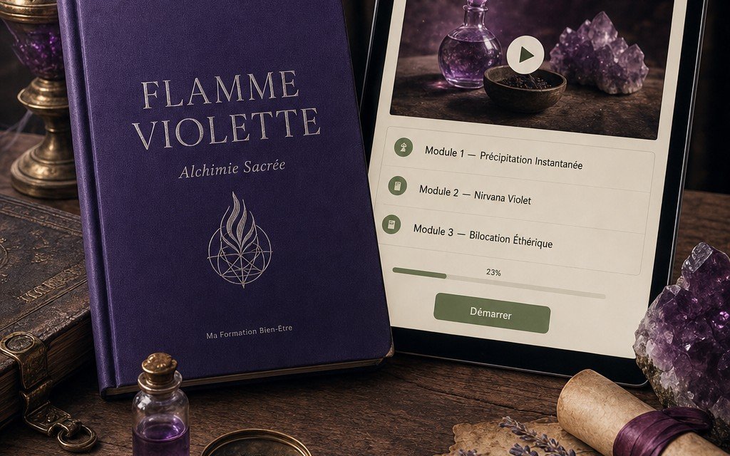 Devenez Maitre Enseignant Flamme Violette - Niveau Expert