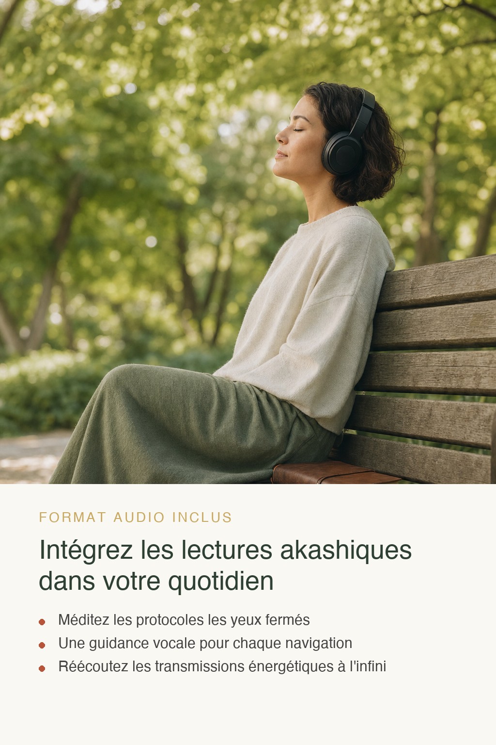 Format audio inclus · Devenez un Praticien Akashique Confirmé Capable de Naviguer les Lignes Temporelles avec Excellence Professionnelle