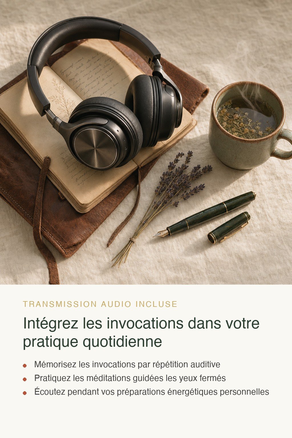 Format audio inclus · Devenez un Praticien des Flammes Sacrées Confirmé Capable de Créer des Soins Multidimensionnels avec Précision