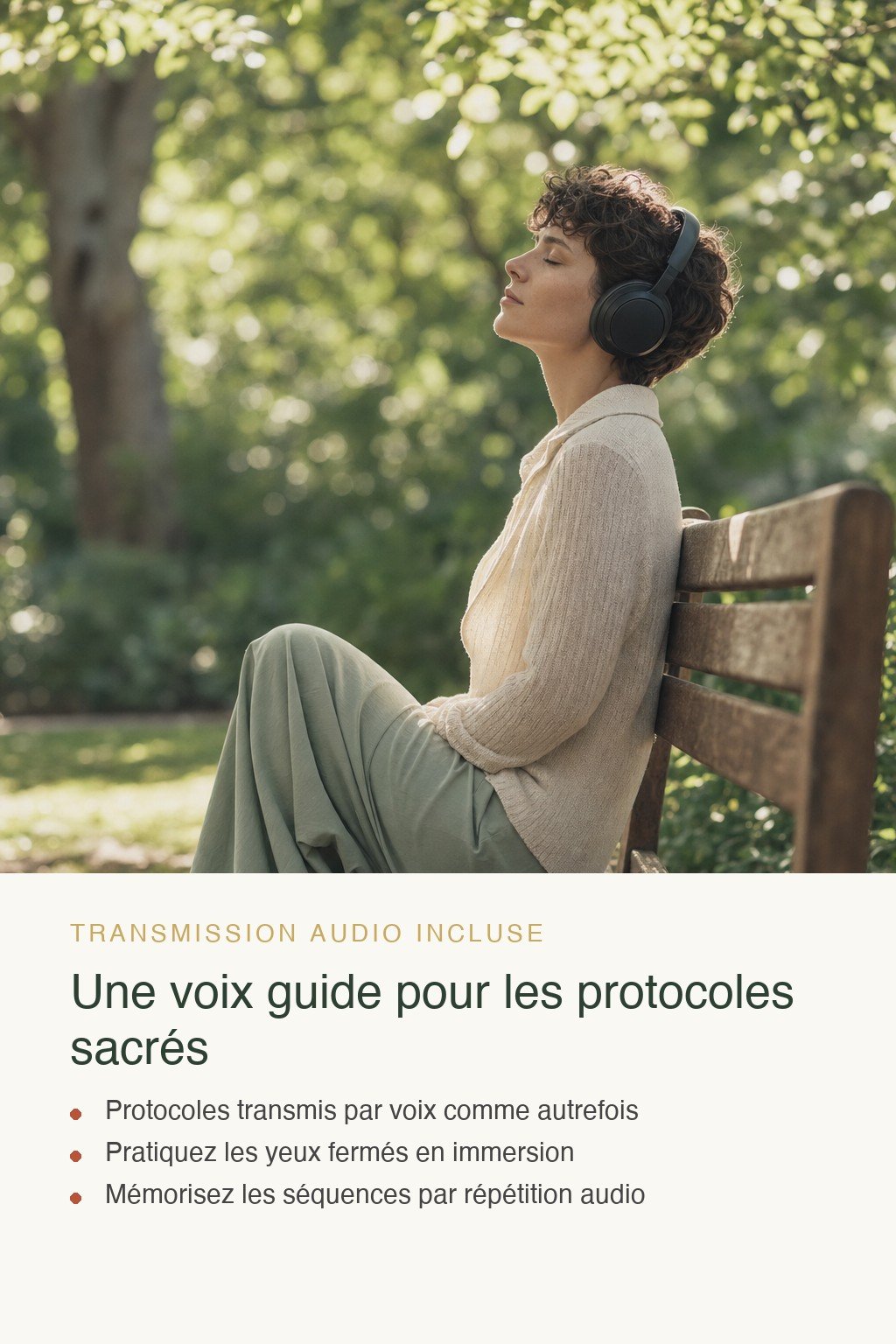 Format audio inclus · Maîtrisez l'Art des Flammes Sacrées et Transmettez les Protocoles de Transformation Multidimensionnelle