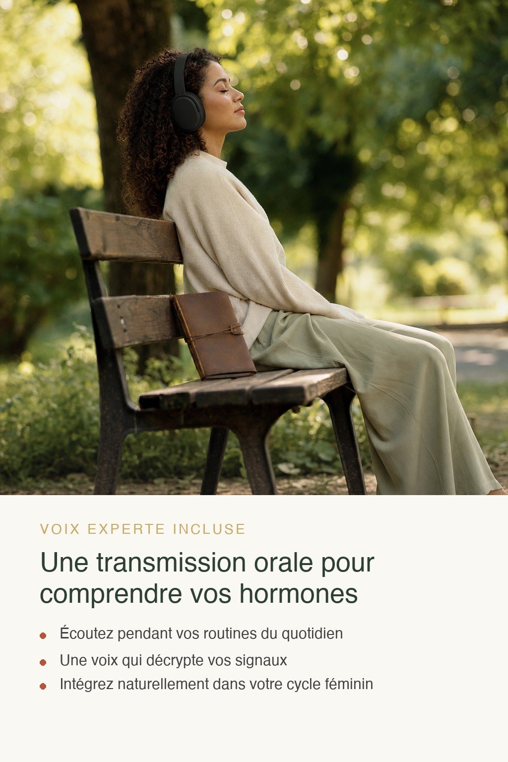 Format audio inclus · Découvrez Vos Hormones Féminines et Retrouvez Naturellement Votre Équilibre Cyclique