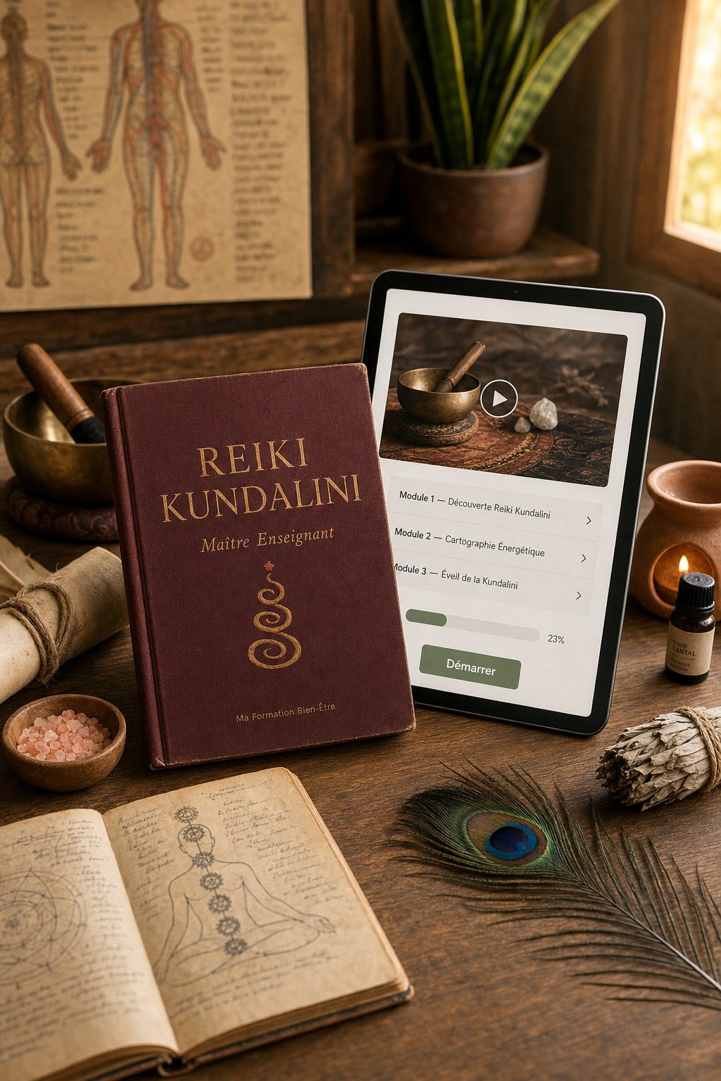 Reiki Kundalini : Formation Intégrale de Maître Enseignant