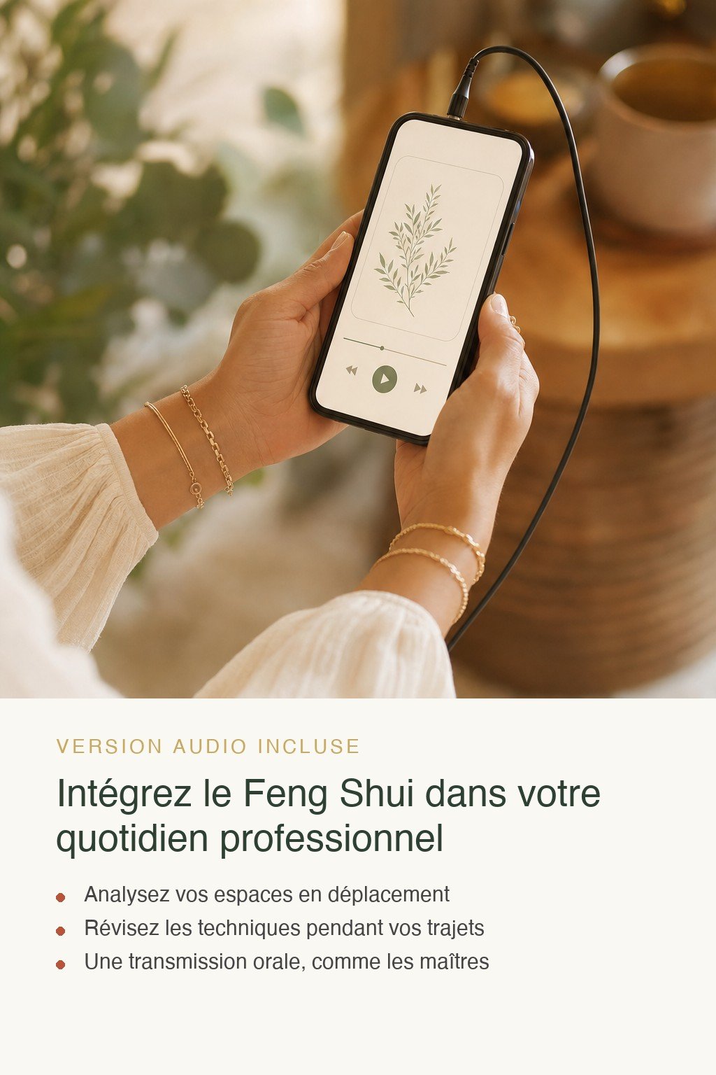 Format audio inclus · L'Art du Feng Shui — De la Pratique Personnelle à la Transmission