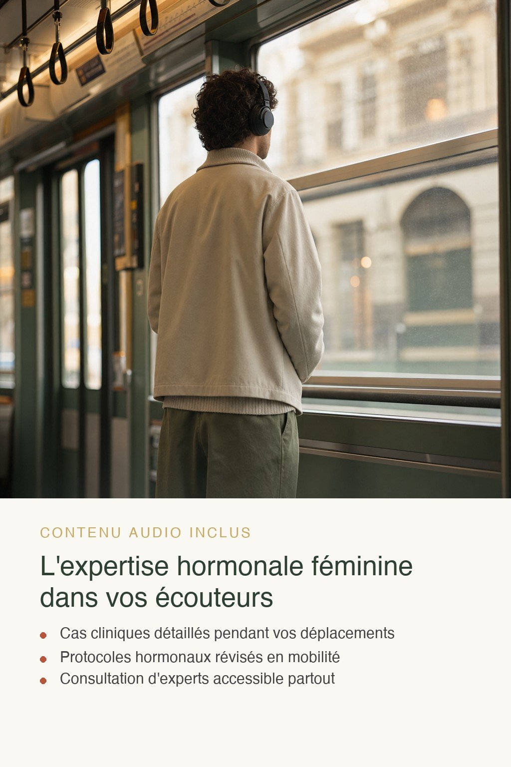 Format audio inclus · Santé Hormonale Féminine : De la Compréhension à l'Expertise Clinique en 24 Modules