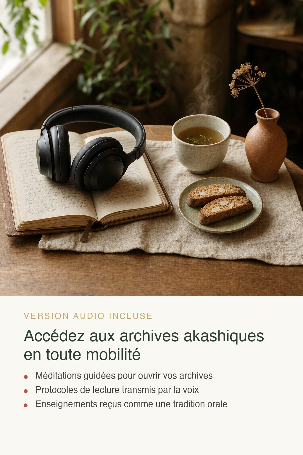 Format audio inclus · Annales Akashiques : De la Première Connexion à la Transmission d'un Savoir Ancestral