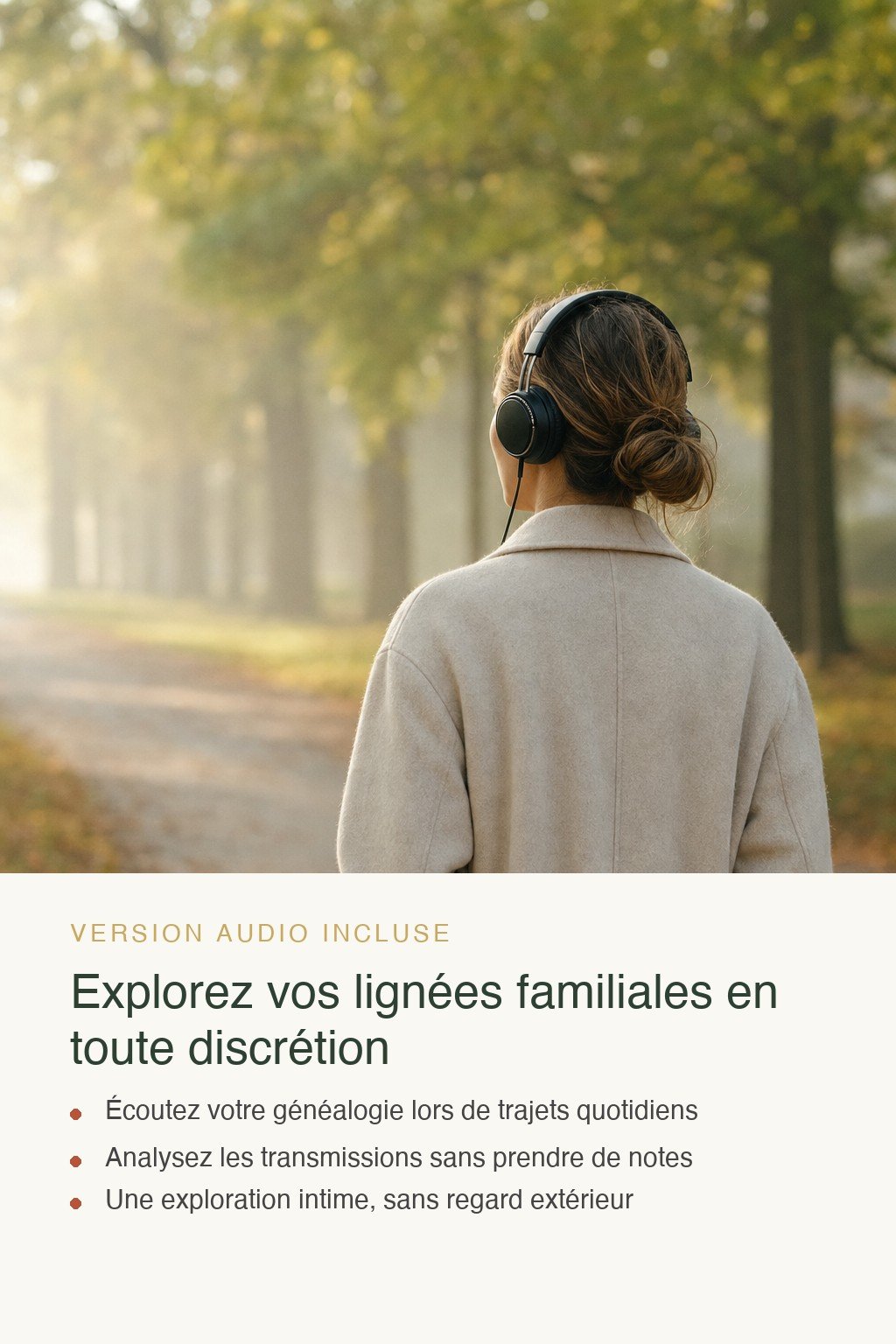 Format audio inclus · Psychogénéalogie : Décodez votre Arbre Familial et Libérez les Mémoires Héritées