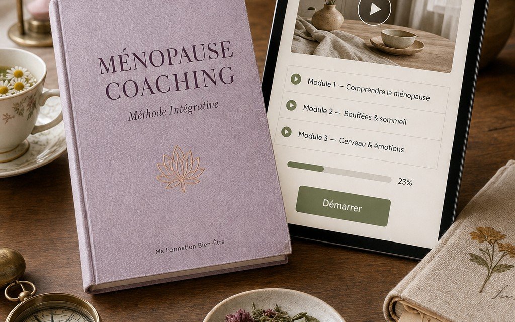 Devenez Coach Certifié en Ménopause : Méthode Intégrative en 24 Modules