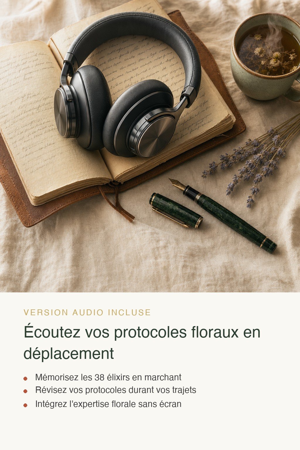 Format audio inclus · Conseiller en Fleurs de Bach : De la Pratique Personnelle à l'Expertise Professionnelle