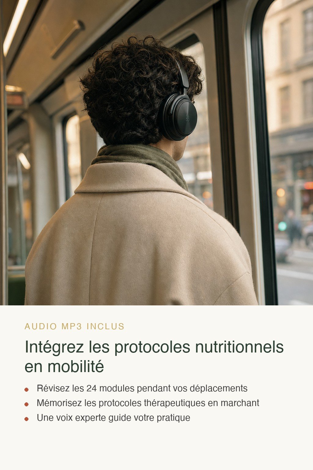 Format audio inclus · Coach en Nutrition Holistique : Méthode Intégrative du Microbiome à l'Épigénétique