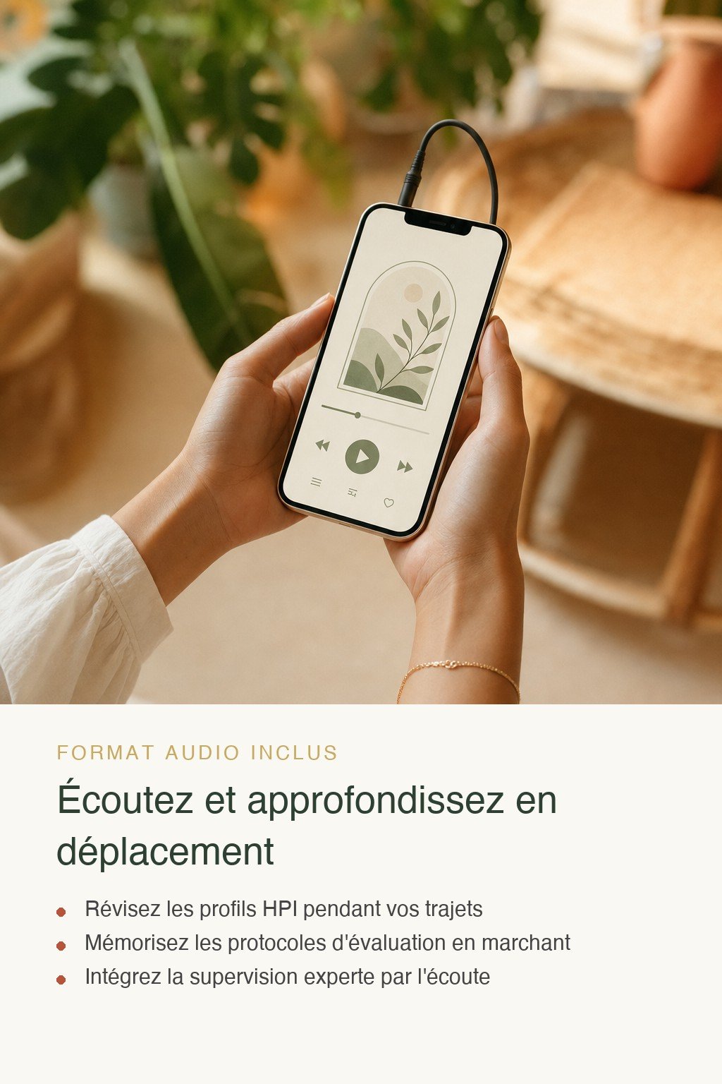 Format audio inclus · Accompagnement des HPI : De la Compréhension à la Supervision Experte