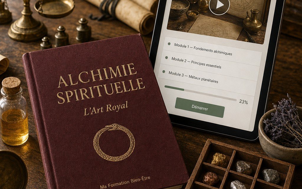 L'Art Royal de l'Alchimie Spirituelle — Du Premier Éveil à la Transmission