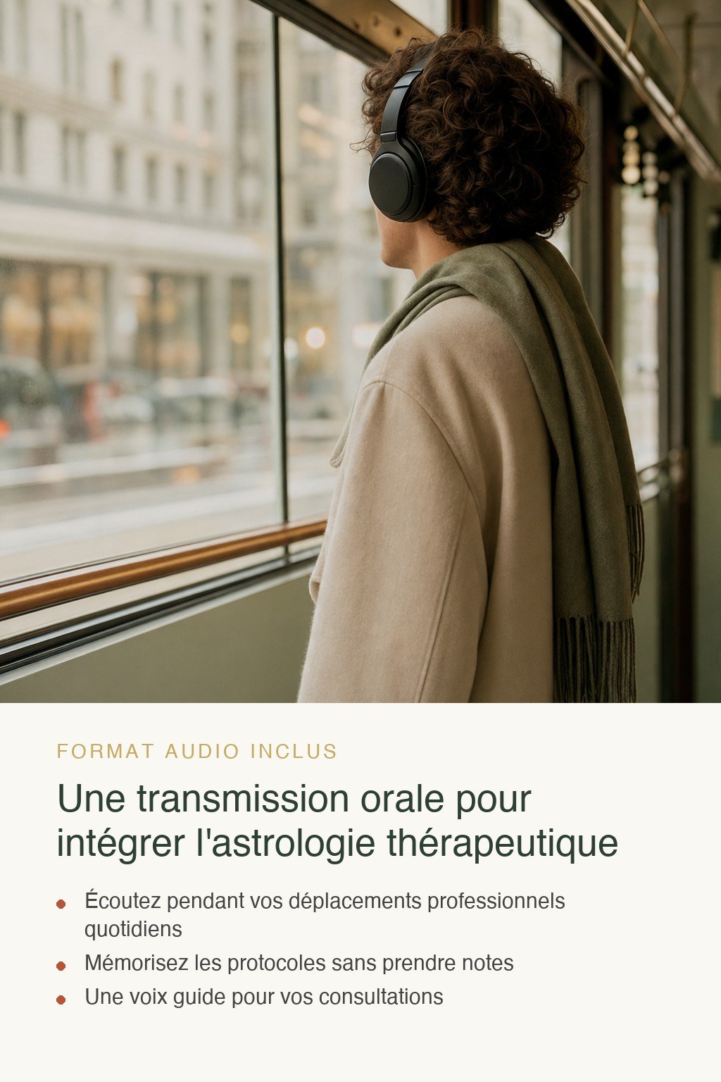 Format audio inclus · Astrologie Thérapeutique : De la Carte du Ciel à la Consultation Professionnelle