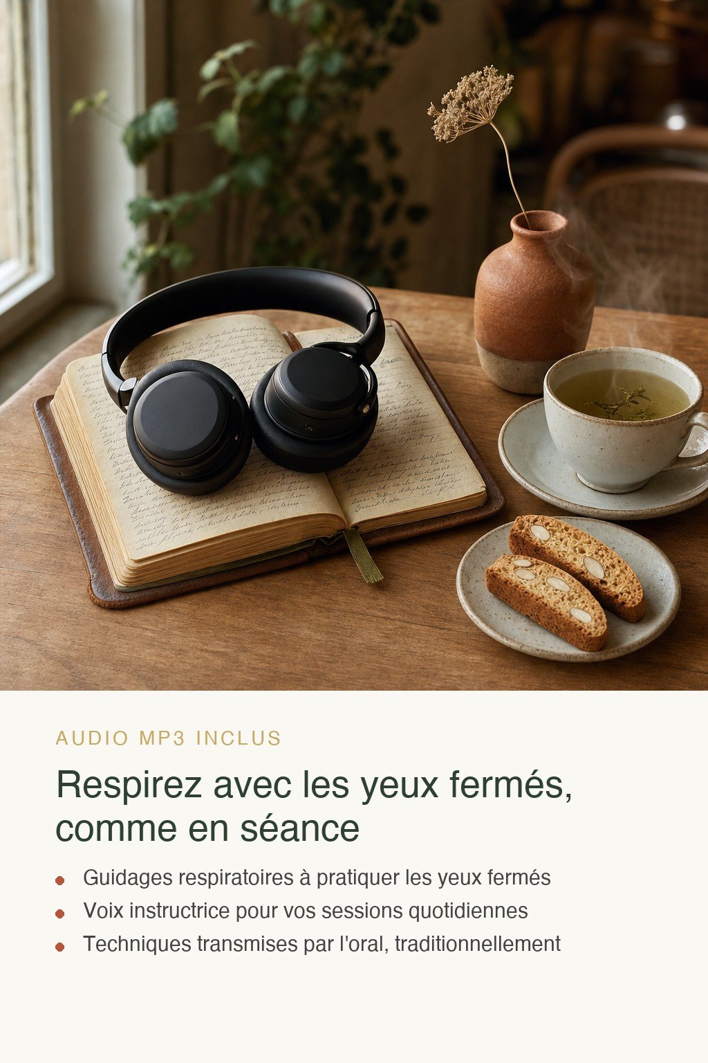 Format audio inclus · Breathwork : De la Première Inspiration à la Maîtrise Enseignante