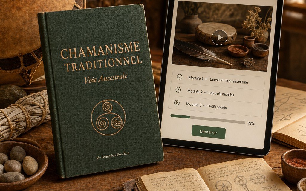 La Voie du Chamane — De l'Éveil à la Transmission en 24 Initiations