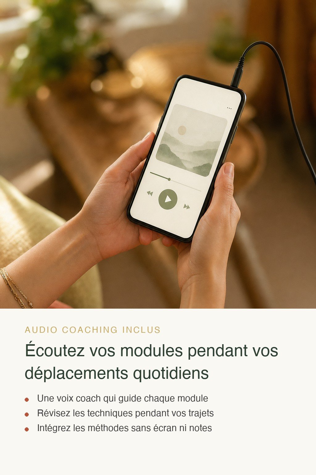 Format audio inclus · Coaching de Vie : De la Pratique Personnelle à la Maîtrise Professionnelle