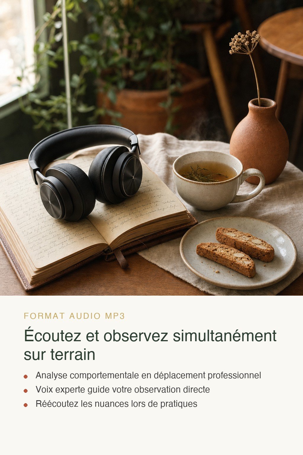 Format audio inclus · L'Art du Décodage Comportemental : Méthode Scientifique pour Praticiens