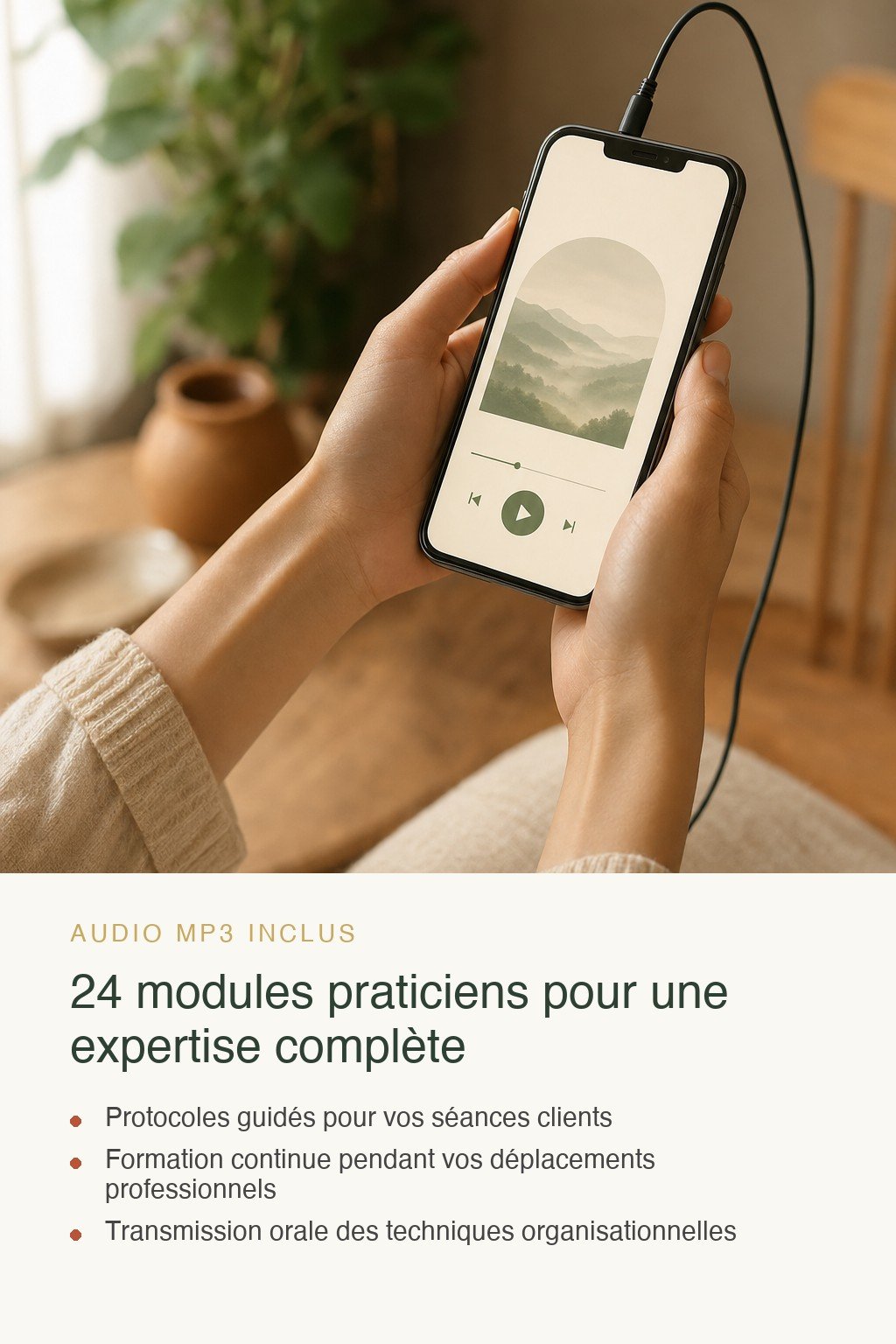Format audio inclus · Praticien en Bien-Être : De la Maîtrise Personnelle à l'Expertise Organisationnelle