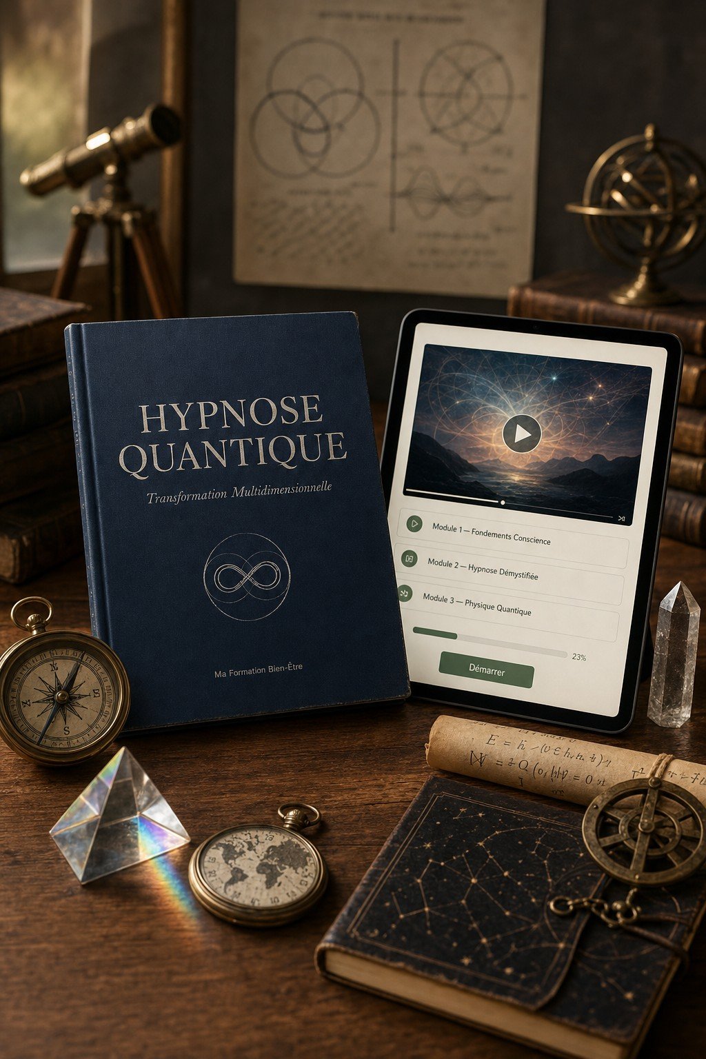Hypnose Quantique : Maîtrisez l'Art de la Transformation Multidimensionnelle