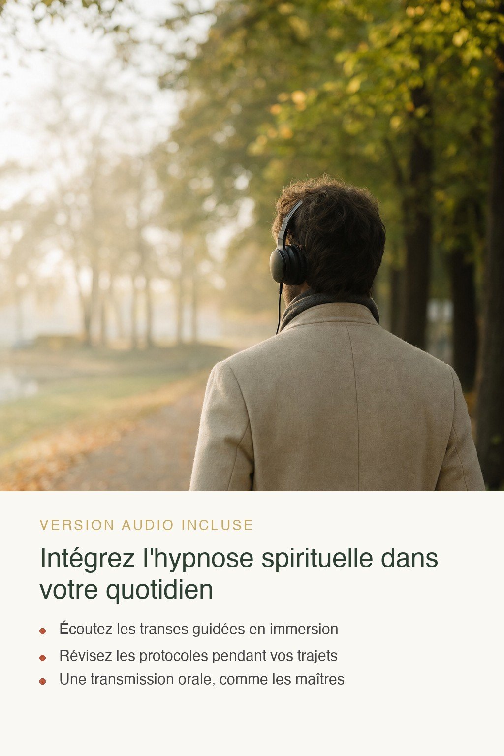 Format audio inclus · Hypnose Spirituelle : De la Première Transe aux Dimensions Multiples