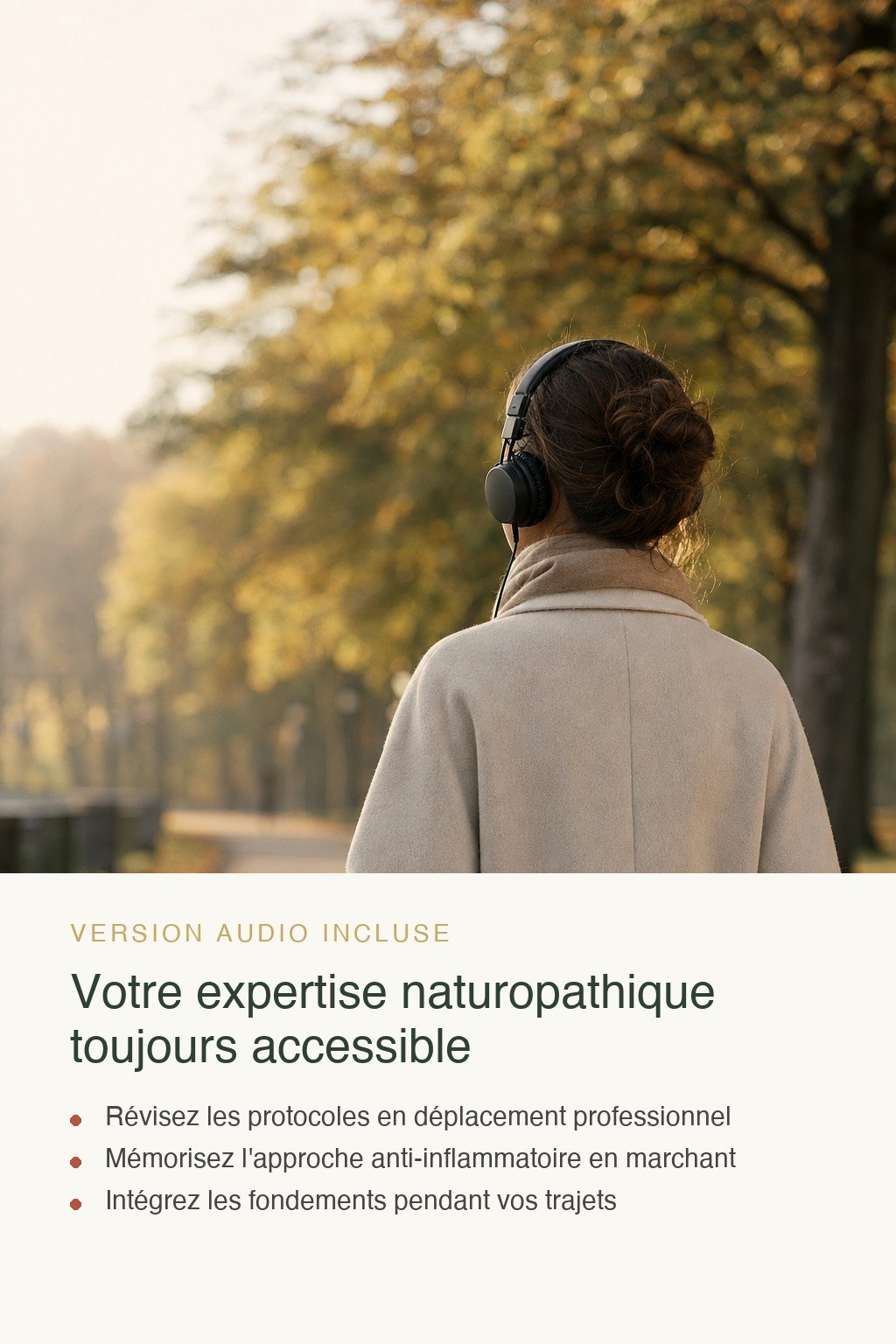 Format audio inclus · Naturopathie & Endométriose : De la Compréhension à l'Expertise Clinique