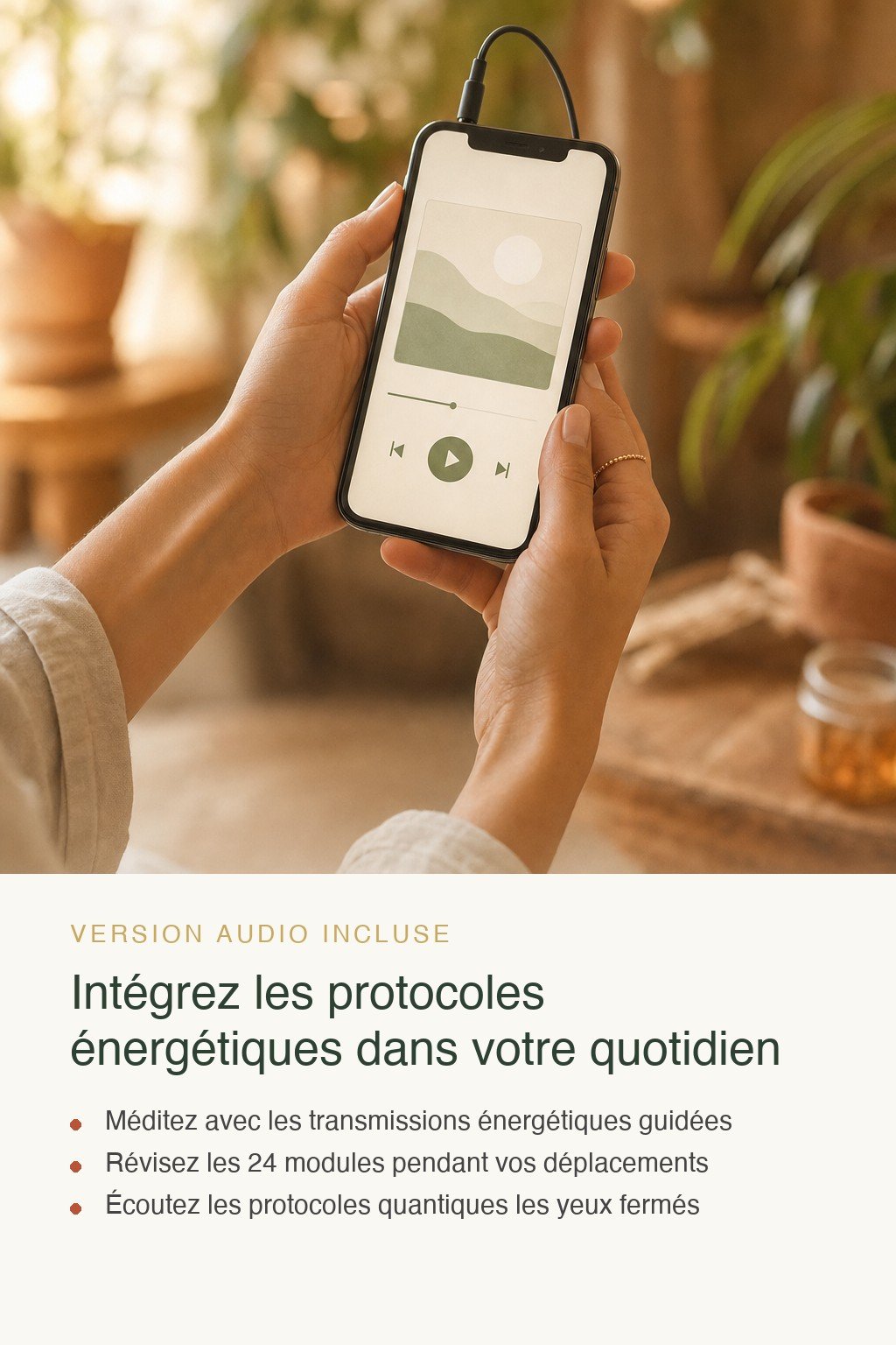 Format audio inclus · Maître Praticien en Nettoyage Énergétique : 24 Modules vers l'Excellence