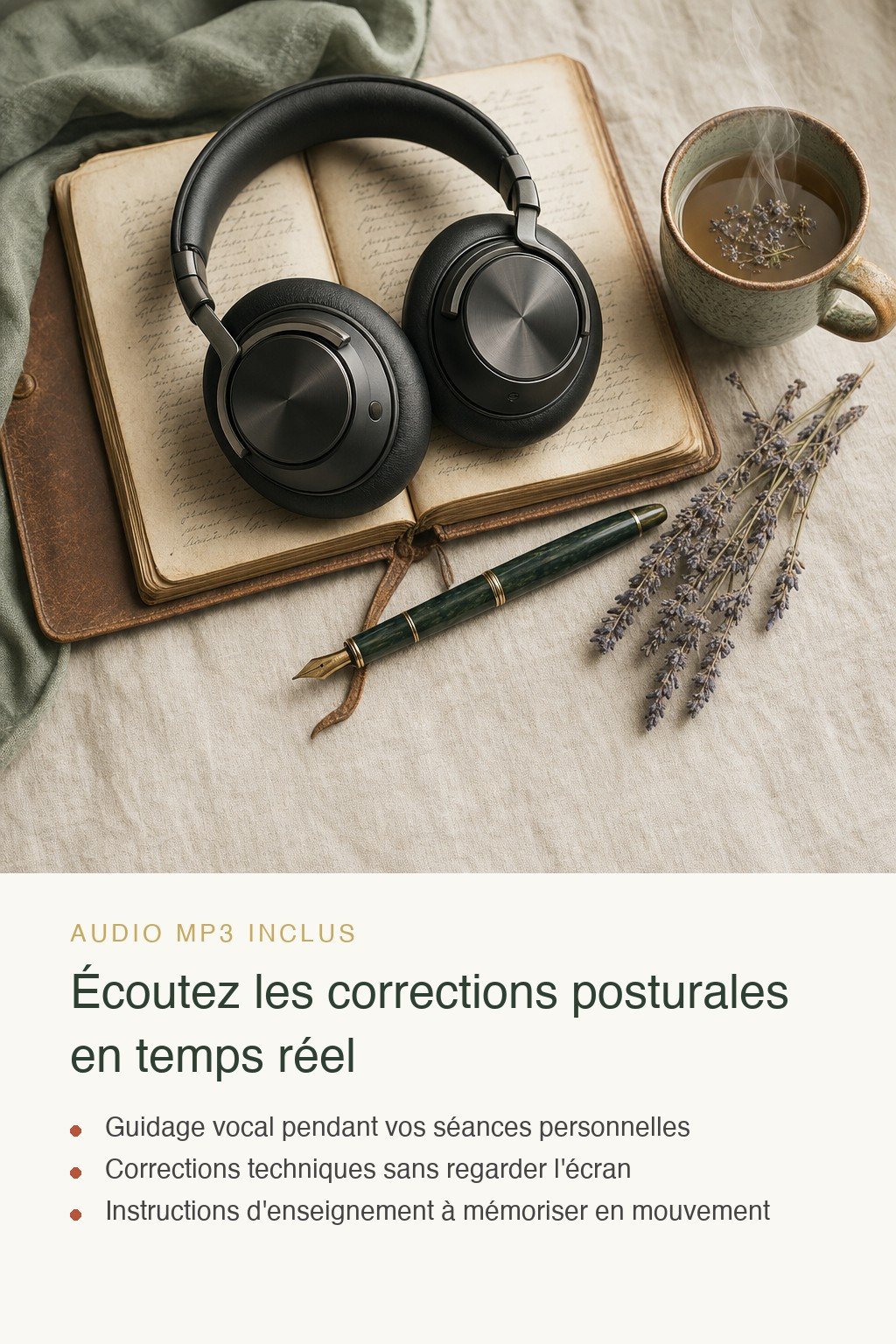 Format audio inclus · Devenez Instructeur Pilates Certifié : De la Pratique Personnelle à la Formation de Pairs