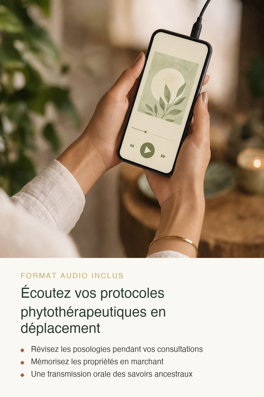 Format audio inclus · Phytothérapie Clinique : De la Première Tisane à la Pratique Professionnelle