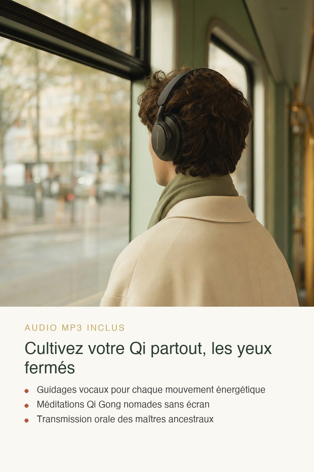 Format audio inclus · La Voie du Qi Gong — De la Pratique Personnelle à la Maîtrise Thérapeutique