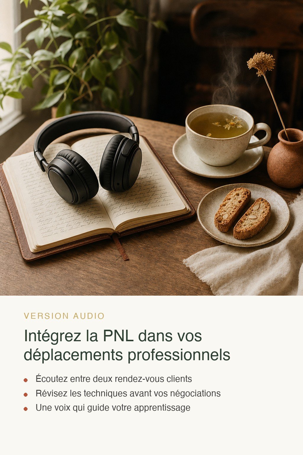 Format audio inclus · PNL & Vente : L'Art de Convaincre avec Intégrité