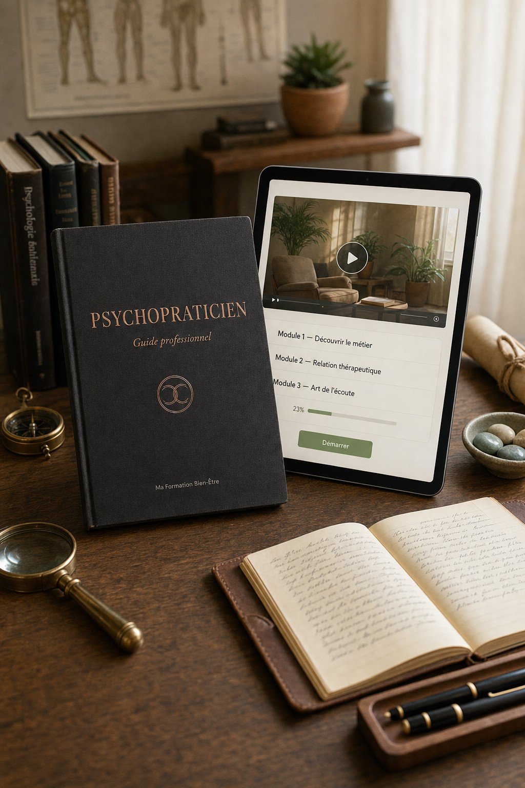 Devenez Psychopraticien Certifié : 24 Modules pour Pratiquer en Cabinet
