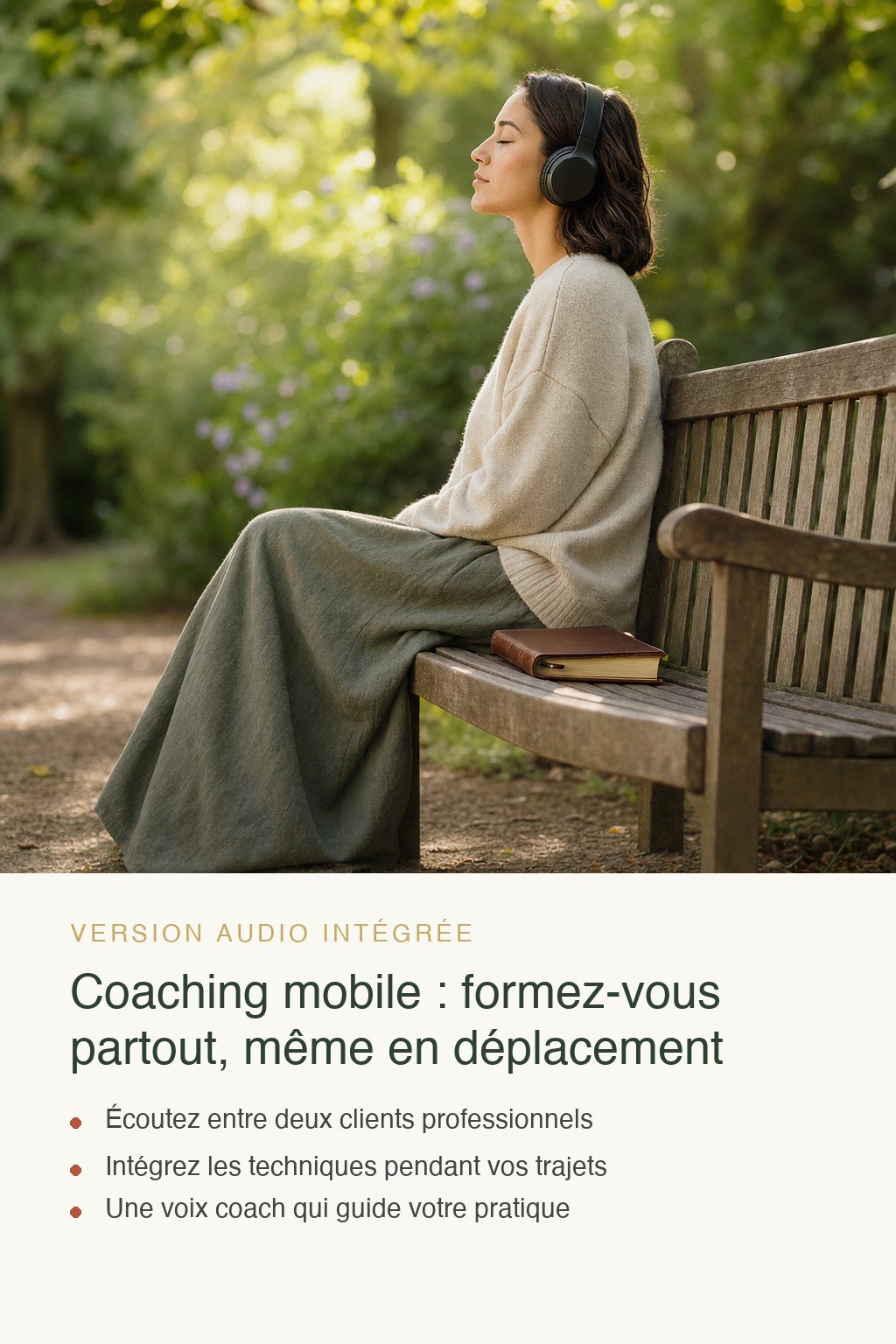 Format audio inclus · Coaching de Reconversion : De la Pratique Personnelle à la Transmission d'Excellence